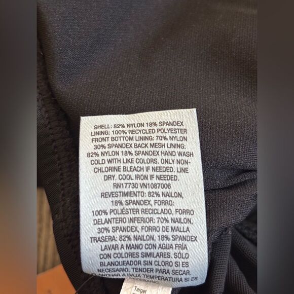 Shade & Shore Black Kids One Piece Swimsuit - Picture 4 of 7